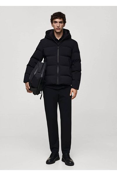MANGO Man Wasserdichter Anorak mit Federpolsterung