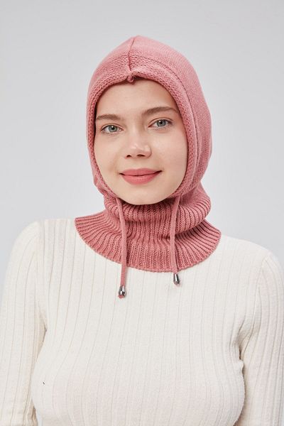 derikem Luxury Women's Winter Balaclava Knitwear Knitted Headgear