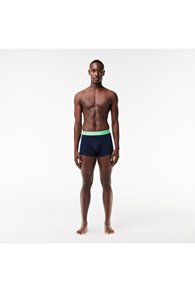 Lacoste Erkek 3'lü Lacivert Boxer