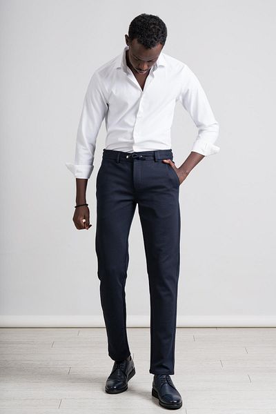 PERPANT Slimfit Winter Fabric Lycra Jogger Pants with Elastic Waist and Thread