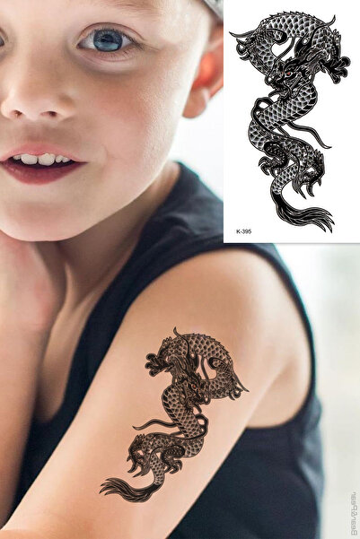 BP Tattoo Ejderhalı Çocuk Dövmesi