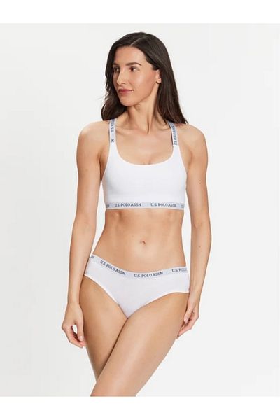 U.S. Polo Assn. Γυναικείο Lycra & Cotton & Capless Cross Strap Nova Bustier- MER.6.6.D.E.D.92.US.1.P1.L/7.