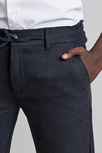 PERPANT Слімфіт, з ефектом схуднення, в клітинку, з еластичним поясом і нитками, зимові тканинні джоггер-штани