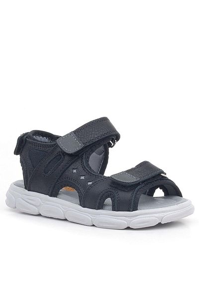 Rakerplus Flint Genuine Leather - Black Gray Children's Sandals