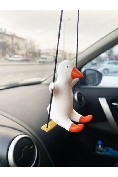 Minikbahcem Sallanan Ördek Dikiz Ayna Süsü Yeni Trend Araba Süsü
