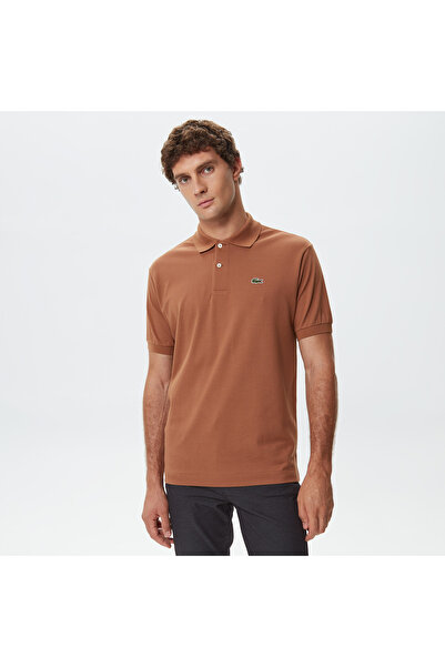 Lacoste L.12.12 Erkek Classic Fit Kahverengi Polo