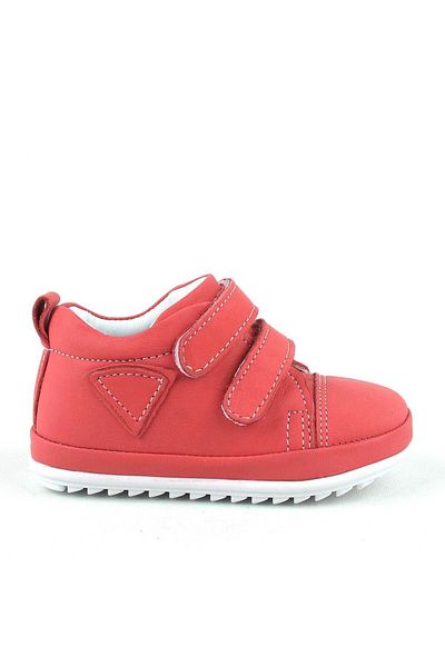 Rakerplus Red Genuine Leather - scrat First step shoes