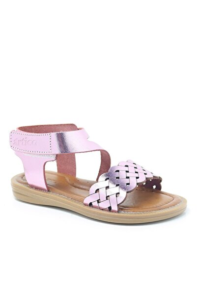 Artico Κοριτσίστικα σανδάλια Etoile Γνήσιο Δερμάτινο Ροζ Vaketa