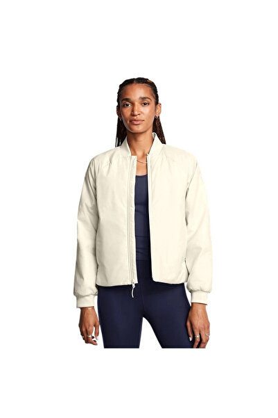 Under Armour Unstoppable Insulated Bomber Kadın Beyaz Günlük Stil Mont 138890...