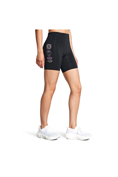 Under Armour Run Anywhere Kadın Siyah Koşu Tayt 1386345-001