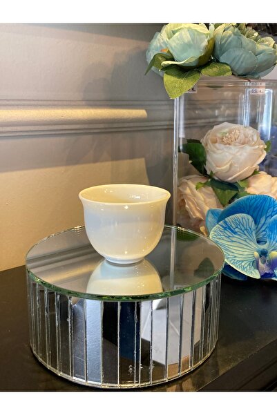 ABROZ HOME DESIGN Coffee Cup with Interior Mirra Güral Porcelain