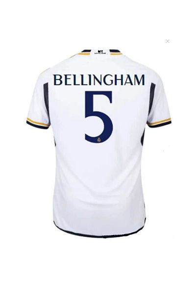 yenteks Bellingham Number 5 Real.madrid. 24/25 Σεζόν Ενήλικες Τζέρσεϊ