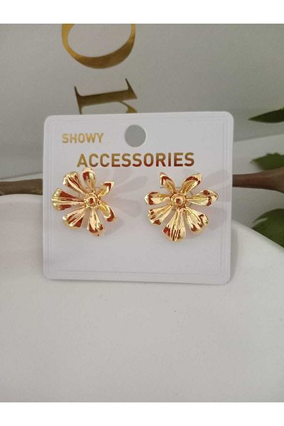 mos&more Flower Shaped Women's Earrings
