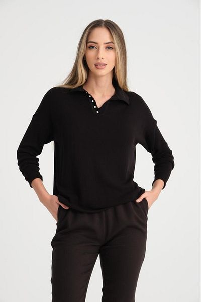 Su Moda Tricotaj de damă Pulover Gât polo Stone Fit confortabil Tricoturi tricotate Pulover elegant