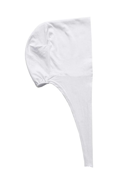 OEM حجاب بونيه دانتيل ليكرا أبيض