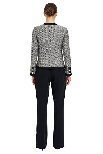 UTOPIAN Sıfır Yaka Fermuarlı Ceket