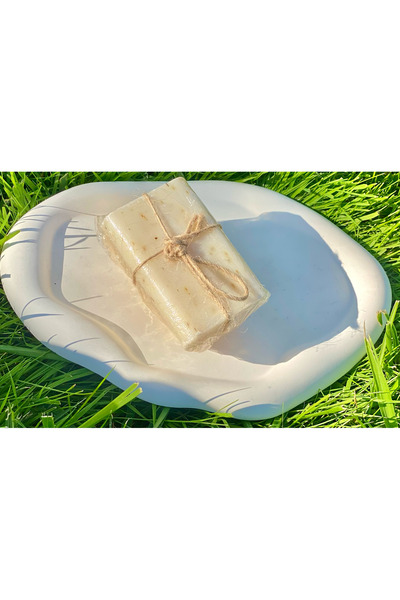 Kabak Lifli Kokulu Sabun – (85g) Kekik & Keçi Sütlü Doğal & Peeling Etkili