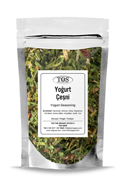 TOS The Organic Spices Yoğurt Çeşni 100 gr Yogurt Seasoning - Premium Quality...