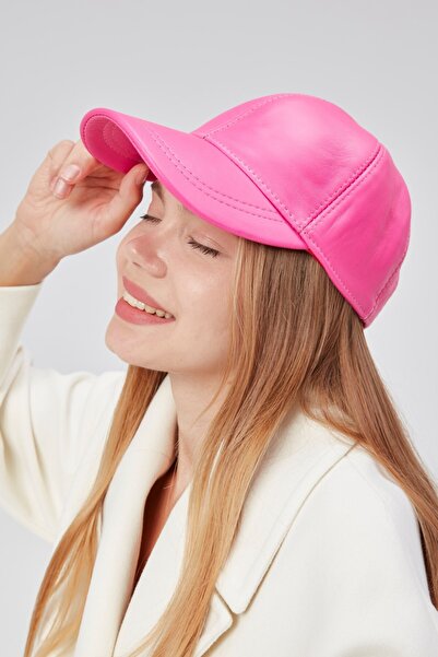 derikem %100  Deri Kışlık Unisex Beyzbol Şapka