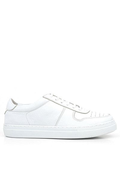 Shoes Center White Genuine Leather Sneaker pentru femei - Pantofi casual