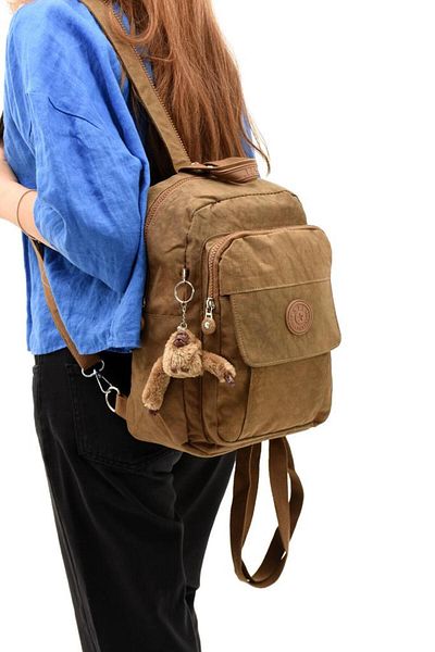 Baginn Τσάντα σώματος 30*22 cm από ελαφρύ ύφασμα κλίνκερ - Σακίδιο στήθους και πλάτης, πολλαπλές τσέπες