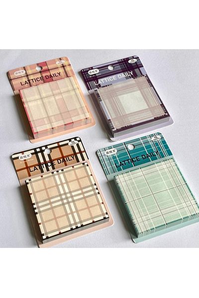 Yağmurella Patterned Adhesive Note Paper 75 Sheets 1 Piece