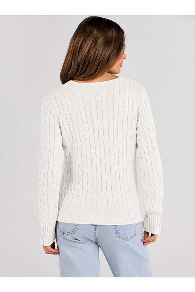 youknitwear you Hanorac de damă Riviera cu gât crew