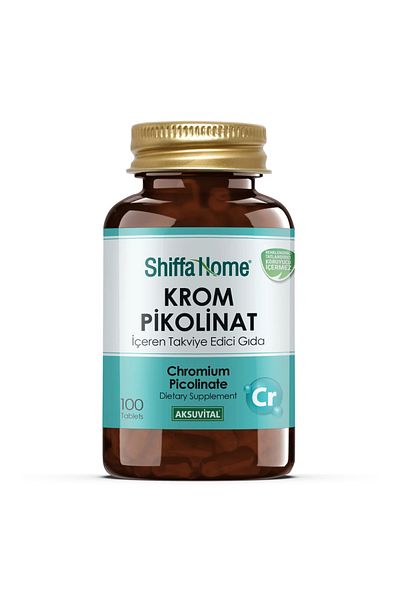 Shiffa Home Chrome Picolinate Dietary Supplement 100 Tablets