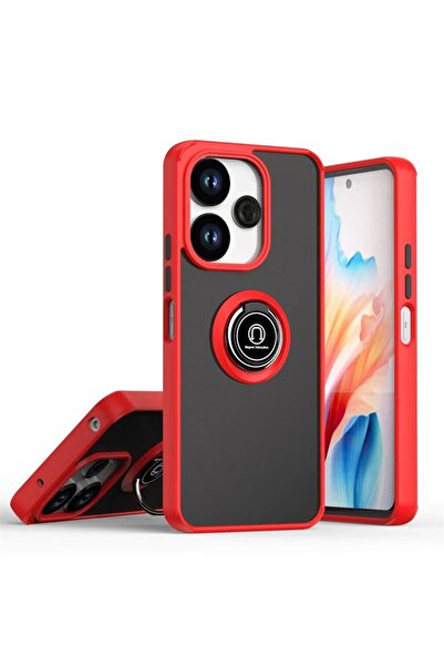Rivor Redmi 13 4G & Poco M6 4G Kılıf Kamera Korumalı Buzlu Kenarları Renkli Y...