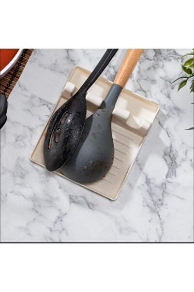 Hayveys Practical Multiple Ladle, Spoon and Lid Holder Plastic Stand