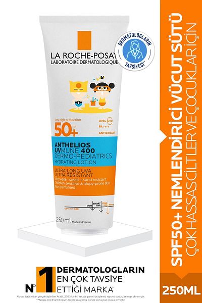 La Roche Posay Sunscreen Milk-Child Spf50-250 ml Passi.3830 - for All Skin