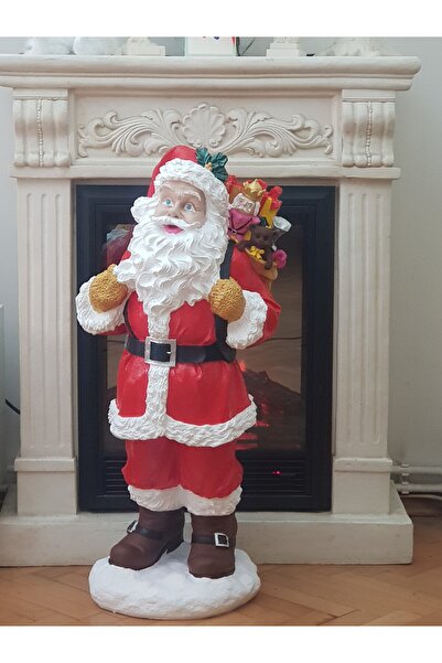 Arose Noelbaba Yeniyıl Yılbaşı Biblo Heykel 90CM