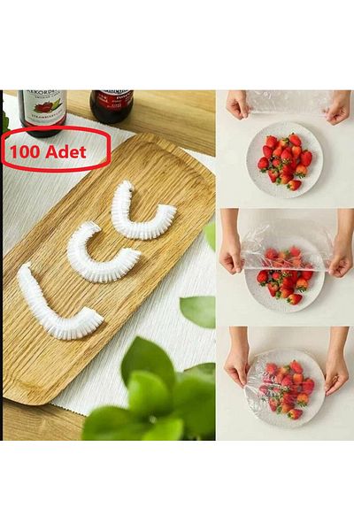 Hayveys 100 Pieces Food Preservation and Storage Cap Cookware Plate Bowl Cap