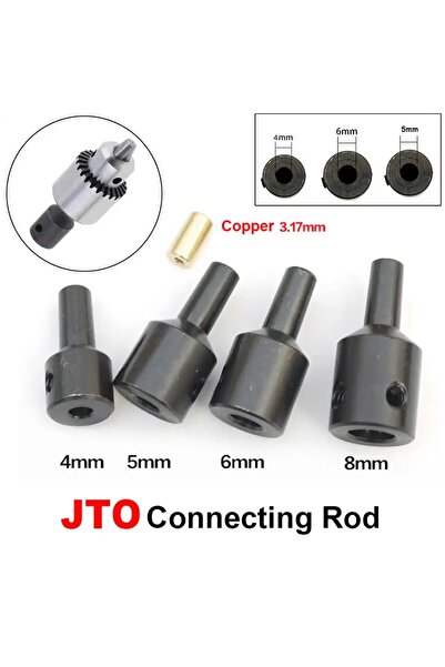 JTO B10 5mm matkap Chuck bağlantı çubuğu motor mili  Motor mandren  kol bakır...