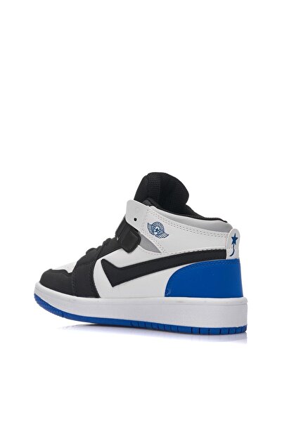 Topçuoğlu Kundura Lambırlentt Blue Soft Lightweight Unisex Kids Sneakers - High Top Basketball Shoes