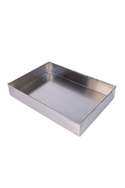 Karin Paslanmaz Çelik Ebru Teknesi 21X30cm