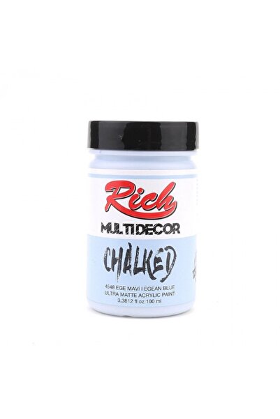Rich Multi Decor Chalked 100ml - Ege Mavi 4548