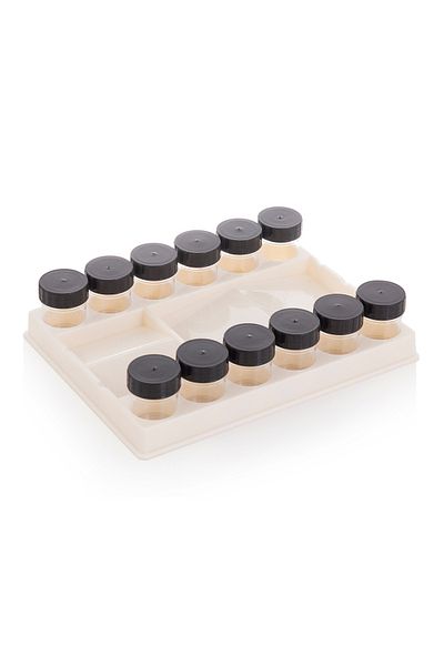 Rich Palet cu 12 compartimente cu sticle acoperite