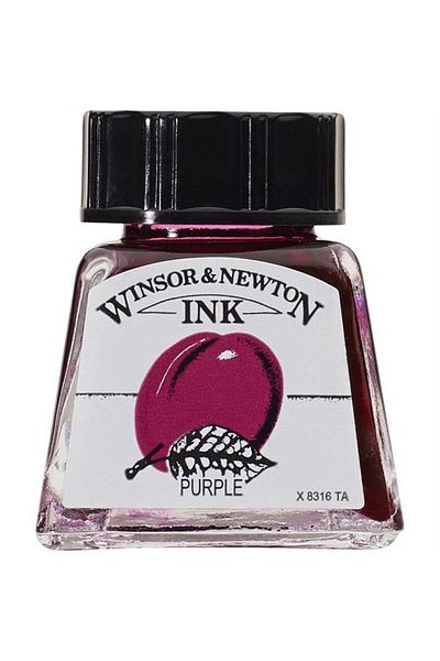 Winsor Newton حبر بلاط وينسور آند نيوتن 14 مل - أرجواني