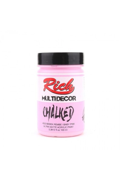 Rich Multi Decor Chalked 100ml - Bebek Pembe 4522