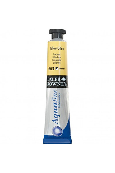 Daler Rowney Aquafine Tüp Sulu Boya 8ml - 663 Yellow Ochre