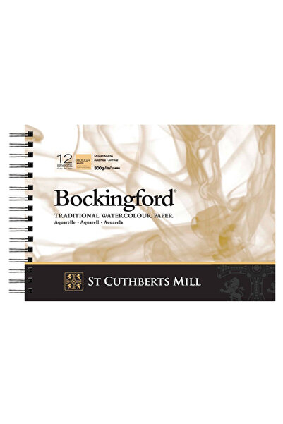hobi24 Bockingford Traditional Sulu Boya Defteri 300gr. 13x18cm 12 Yp. Rough