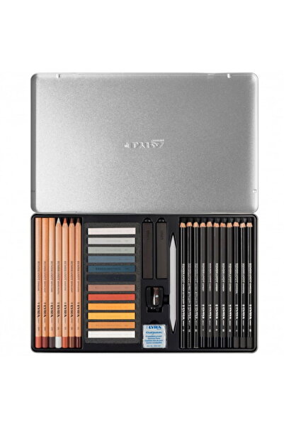 LYRA Rembrandt Metal Kutu Eskiz Seti 35 Parça