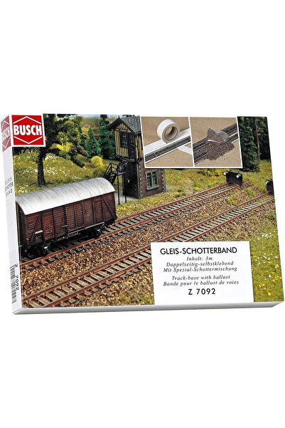 Busch Maket Demiryolu Rayları için Yapışkanlı Bant Z 1/220 N:7092