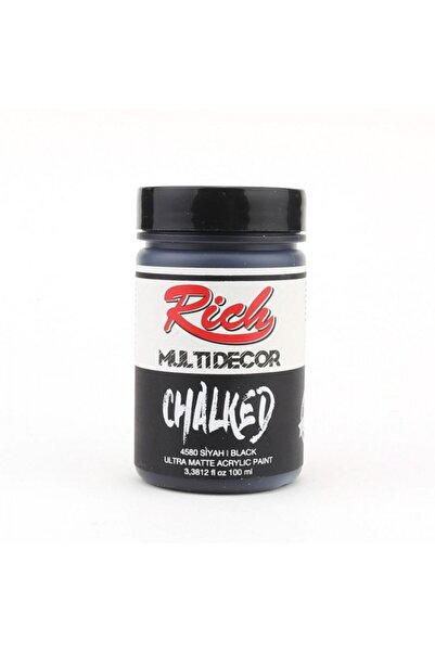 Rich Multi Decor Chalked 100ml - Siyah 4580