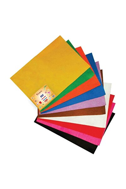 Ticon لباد 2 مم 50 × 70 سم248183 10 قطع من الألوان المختلطة