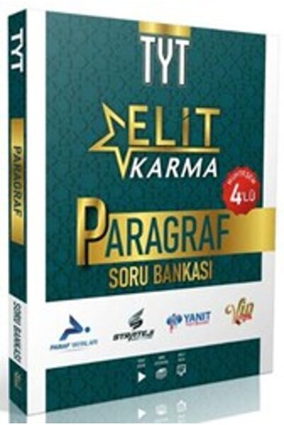 paraf yayınları Elit Karma Tyt Paragraf Soru Bankası