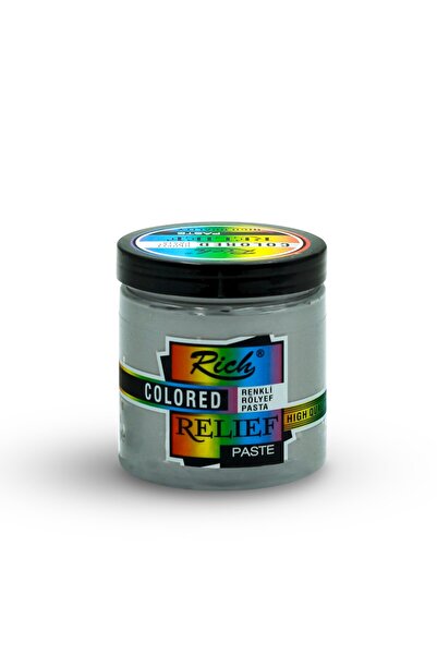 Rich Renkli Rölyef Pasta 250cc Country Grey 10167