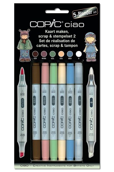 Copic Ciao 5 1 Set - Scrapbooking 2 Books