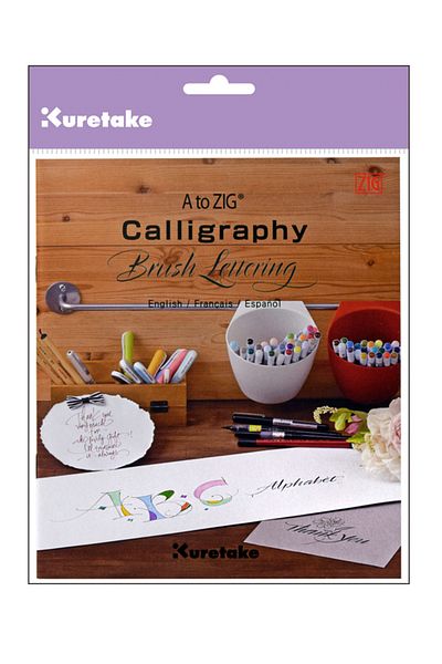 Zig Intx500-801 Model Brush Lettering Educational Bookship